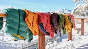 雪源生态鹅业单品展示:冬季羽绒服新品款式图与细节设计解析